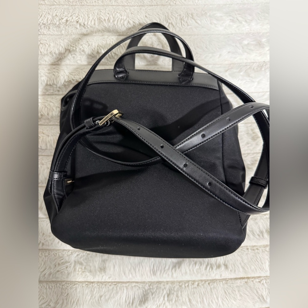 Kate Spade Black Backpack with Red Bow - Picture 3 of 6